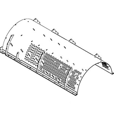 Aftermarket 87391297 New Rotor Cage Fits Case-IH Combine Models 7010 7020 8010 + COT30-0057